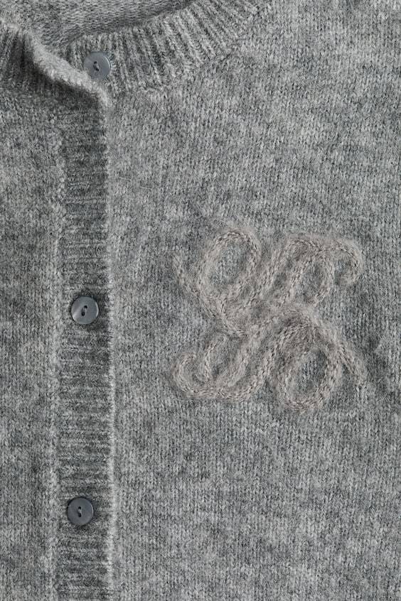 HM Embroidered-motif Cardigan