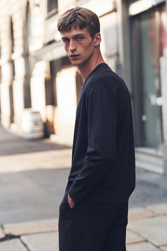 HM Feinstrick-Cardigan In Regular Fit