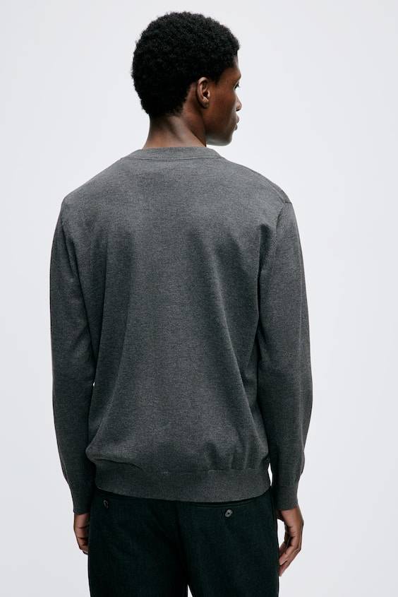 HM Feinstrick-Cardigan In Regular Fit