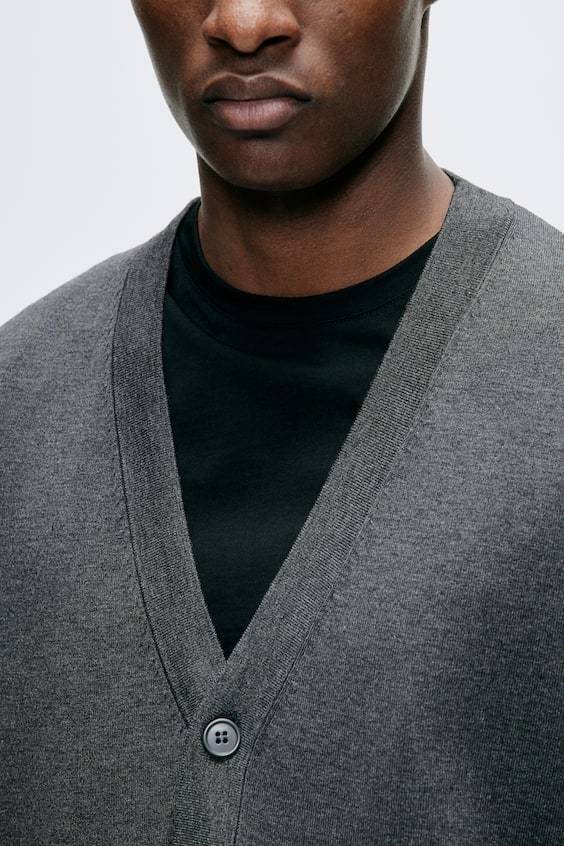 HM Feinstrick-Cardigan In Regular Fit