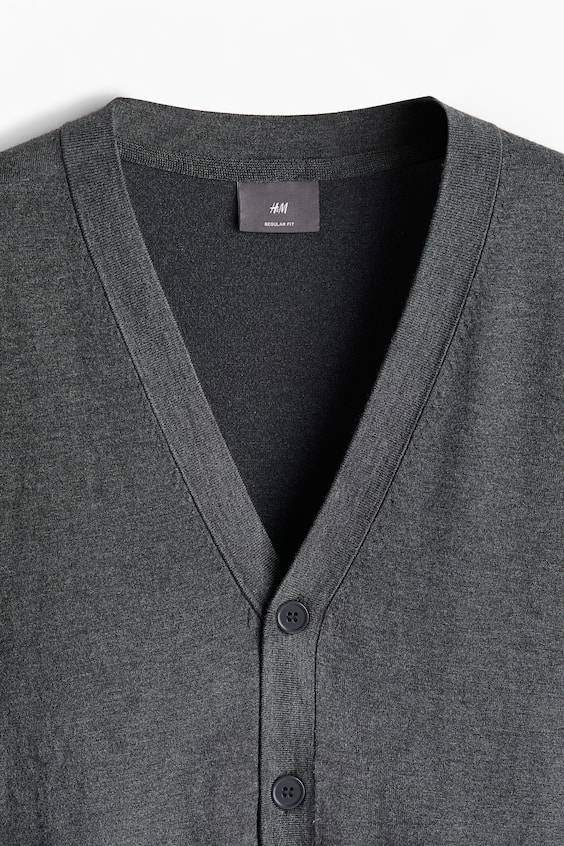 HM Feinstrick-Cardigan In Regular Fit