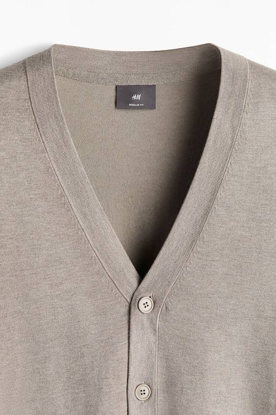 HM Feinstrick-Cardigan In Regular Fit