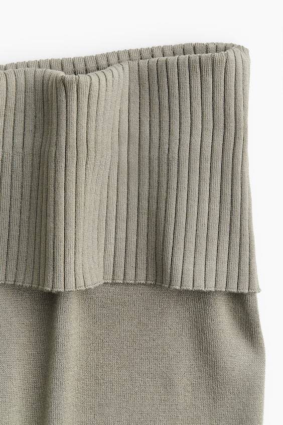 HM Feinstrick-Hose Mit Ausgestelltem Bein