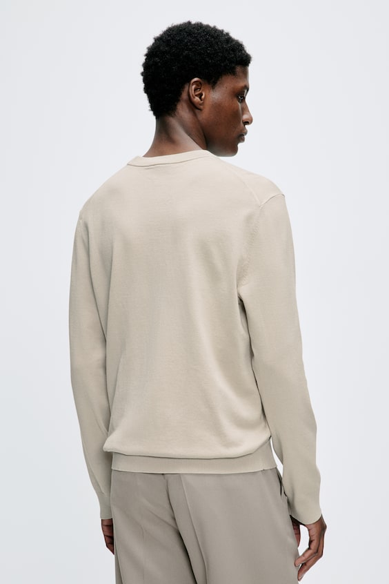 HM Feinstrickpullover Slim Fit