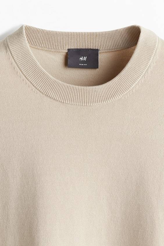 HM Feinstrickpullover Slim Fit