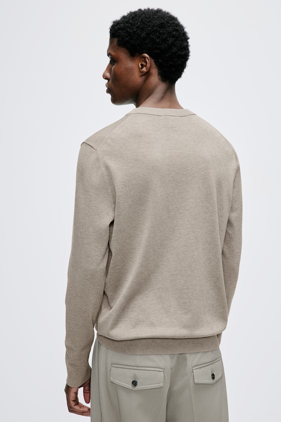 HM Feinstrickpullover Slim Fit