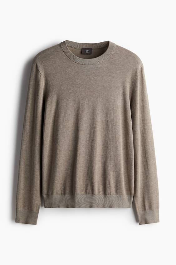 HM Feinstrickpullover Slim Fit