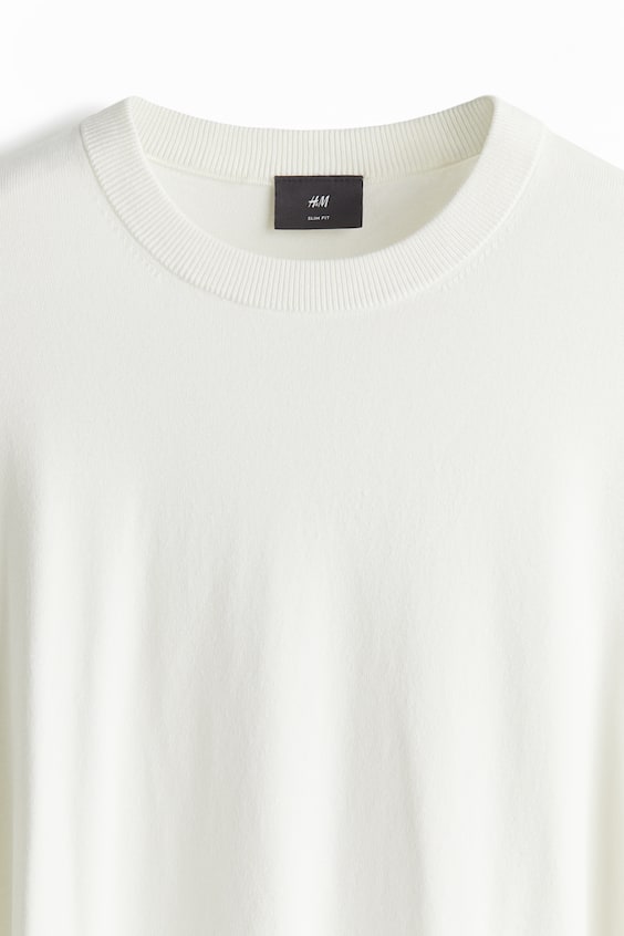 HM Feinstrickpullover Slim Fit