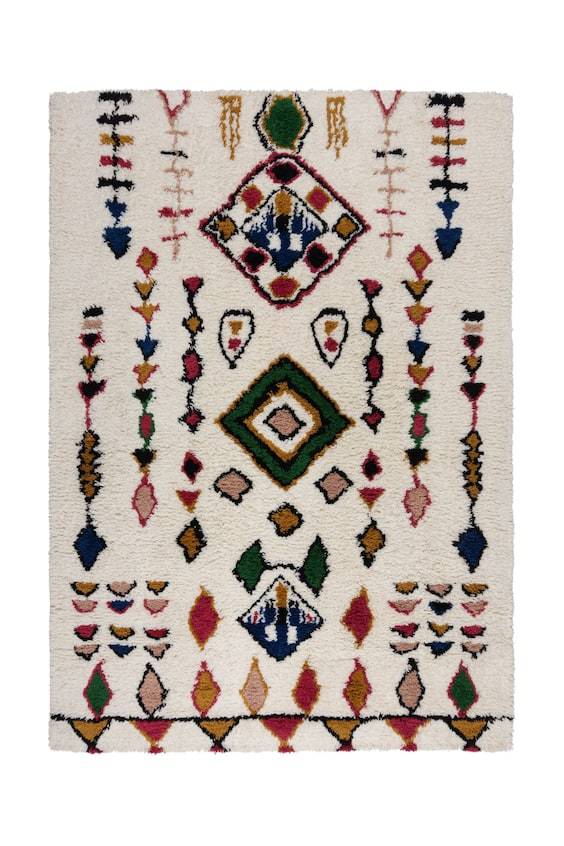 HM Fes Zotteliger Berberteppich Aus Wolle