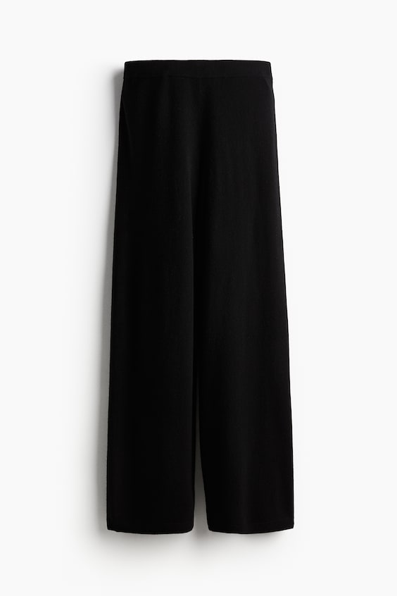 HM Fine-knit Cashmere Trousers