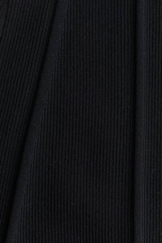 HM Flared-skirt Rib-knit Mini Dress