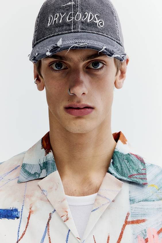 HM Freizeithemd Aus Baumwolle In Loose Fit