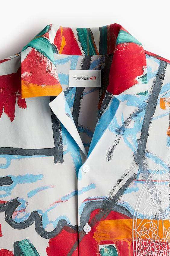 HM Freizeithemd Aus Baumwolle In Loose Fit