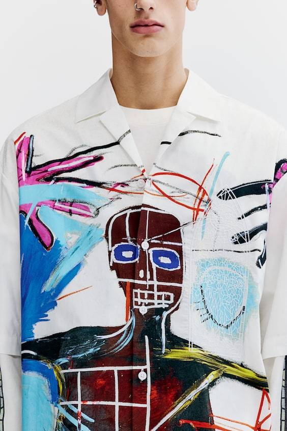 HM Freizeithemd Aus Baumwolle In Loose Fit