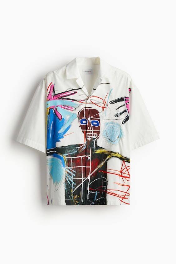 HM Freizeithemd Aus Baumwolle In Loose Fit