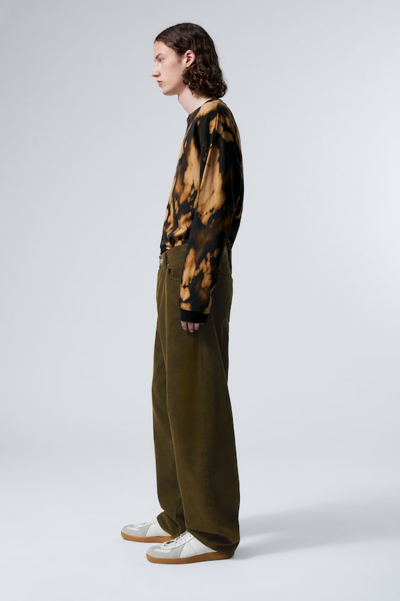 HM Galaxy – Weite, Gerade Geschnittene Cordhose