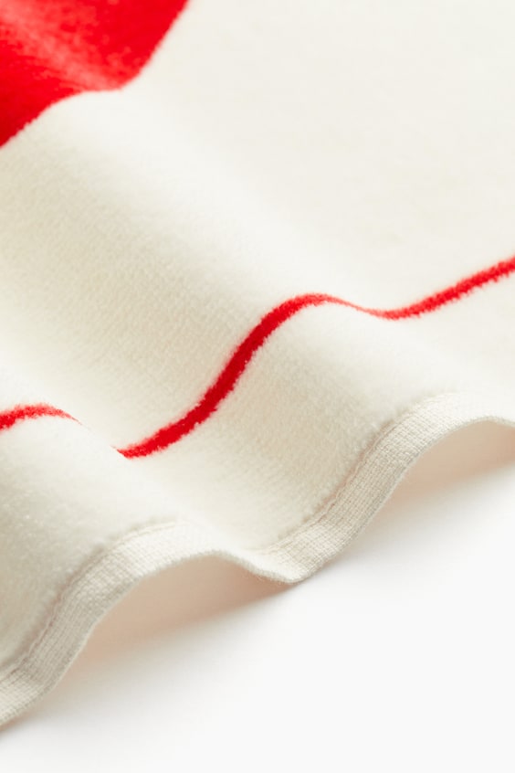 HM Gästehandtuch Aus Velours Mit Motivdetail