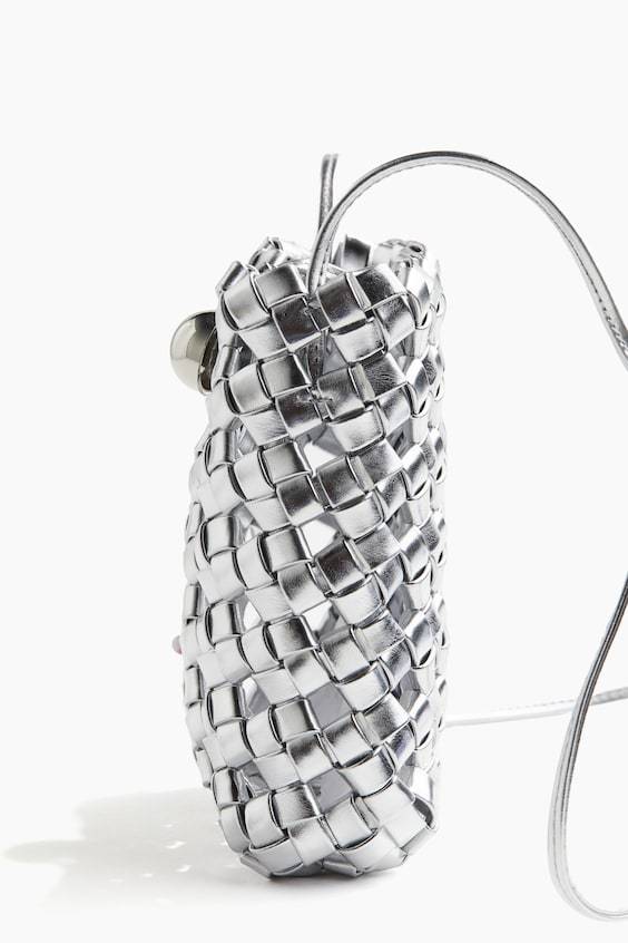 HM Geflochtene Handytasche