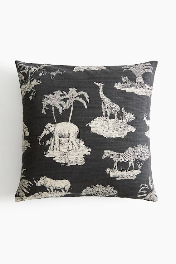 HM Gemusterte Kissenhülle