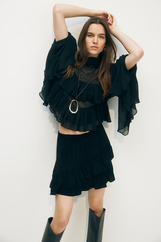 HM Gemusterter Minirock