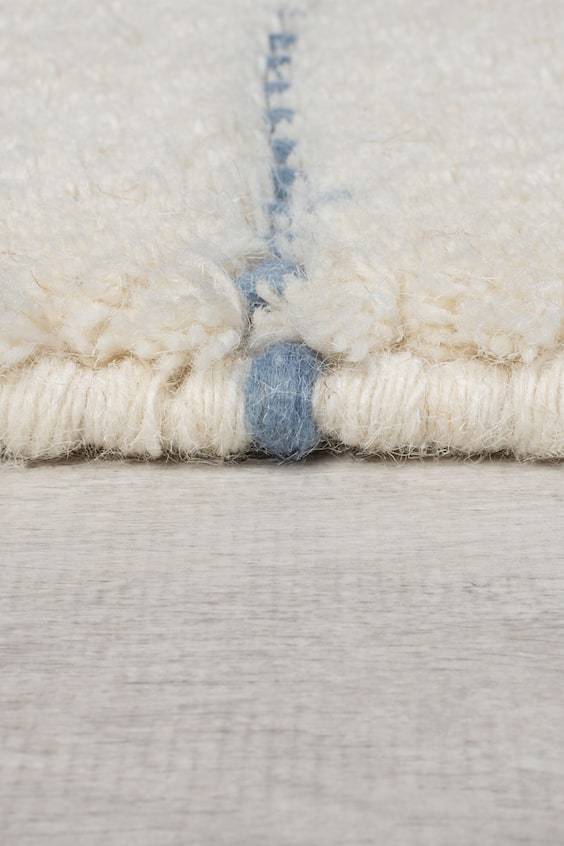 HM Geometrischer Wollteppich Dottie