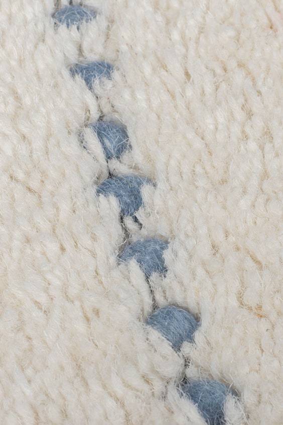 HM Geometrischer Wollteppich Dottie