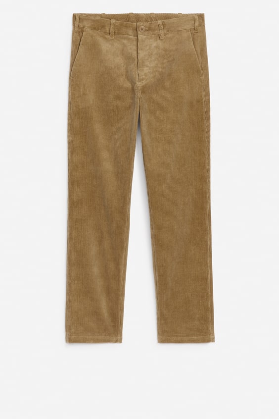 HM Gerade Geschnittene Chinohose Aus Cord