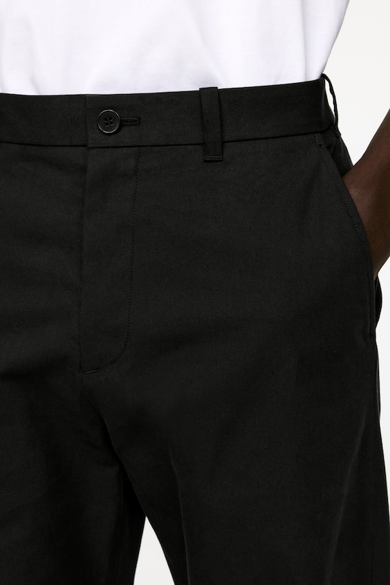 HM Gerade Hose Aus Baumwollmischung