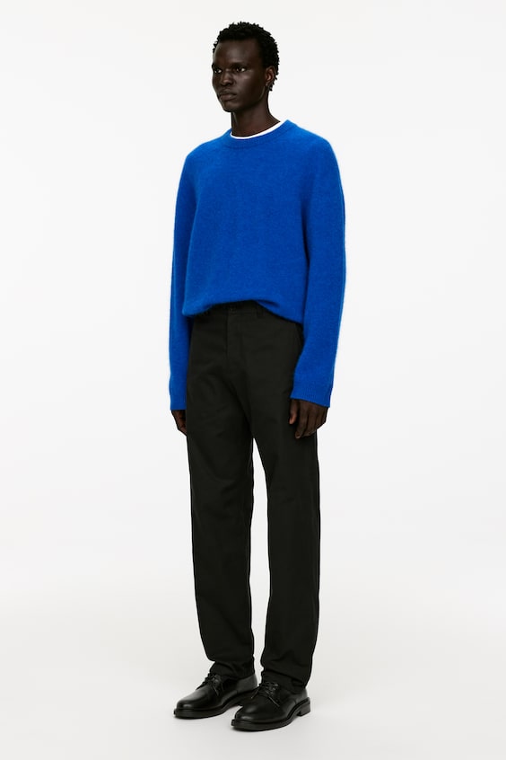 HM Gerade Hose Aus Baumwollmischung