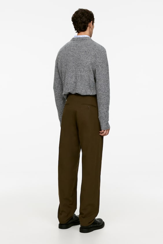 HM Gerade Hose Aus Baumwollmischung