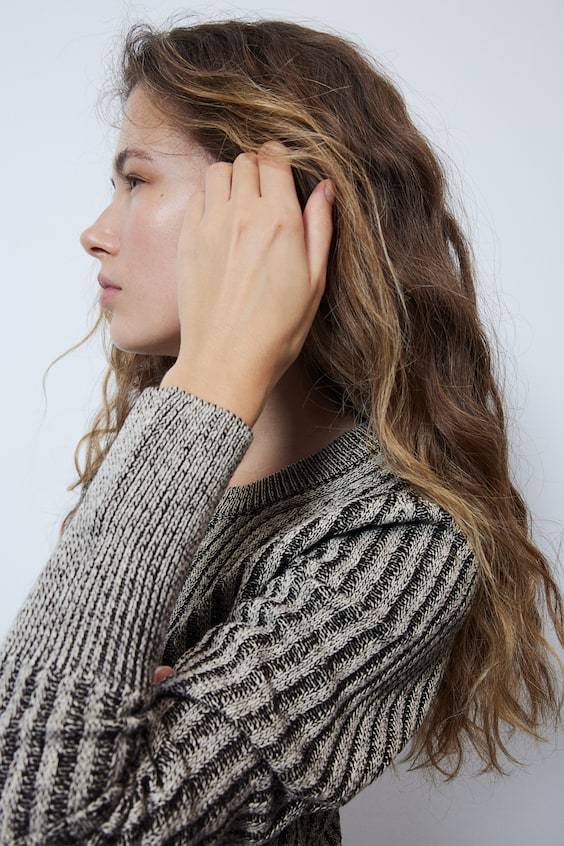 HM Gerippter Cardigan