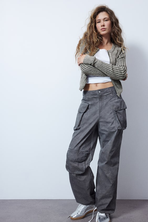 HM Gerippter Cardigan