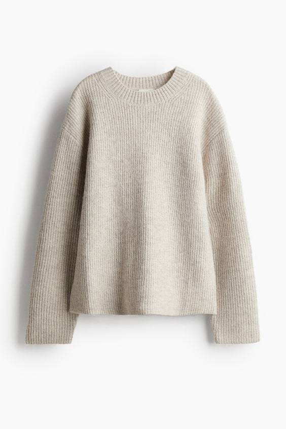 HM Gerippter Pullover