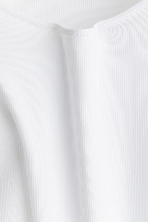 HM Geripptes Jerseyshirt