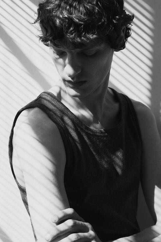 HM Geripptes Tanktop In Slim Fit