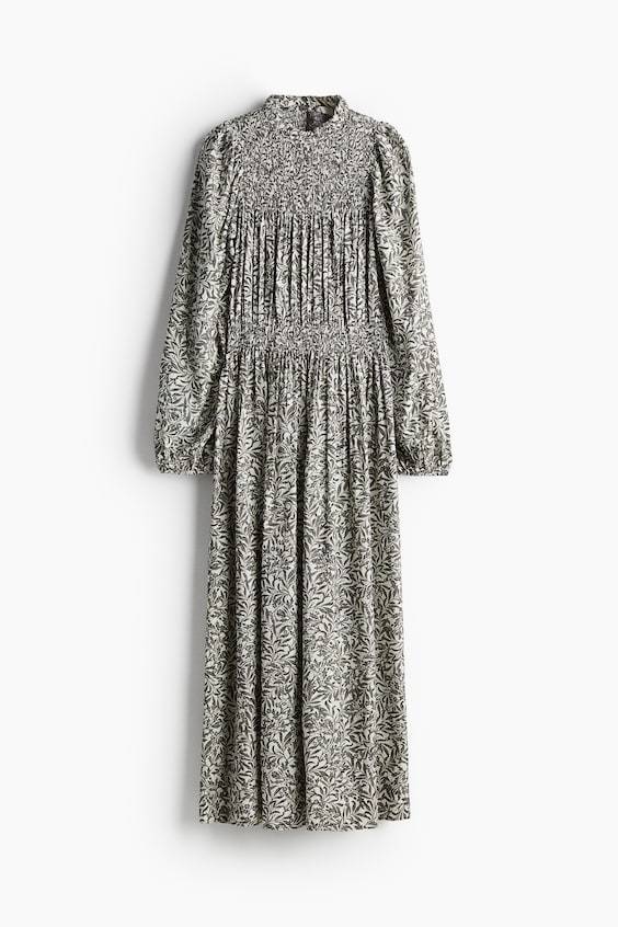 HM Gesmoktes Kleid