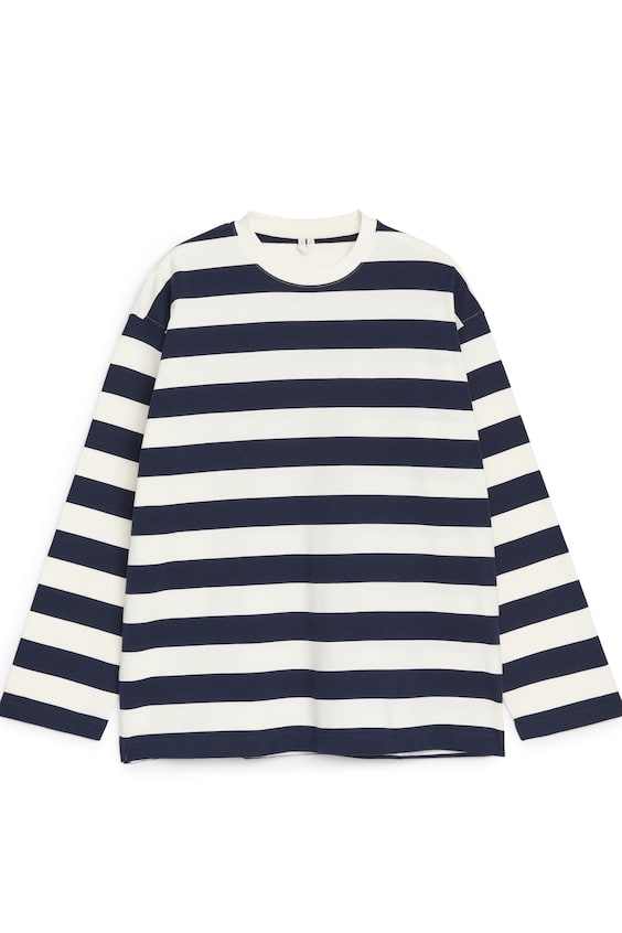 HM Gestreiftes T-Shirt