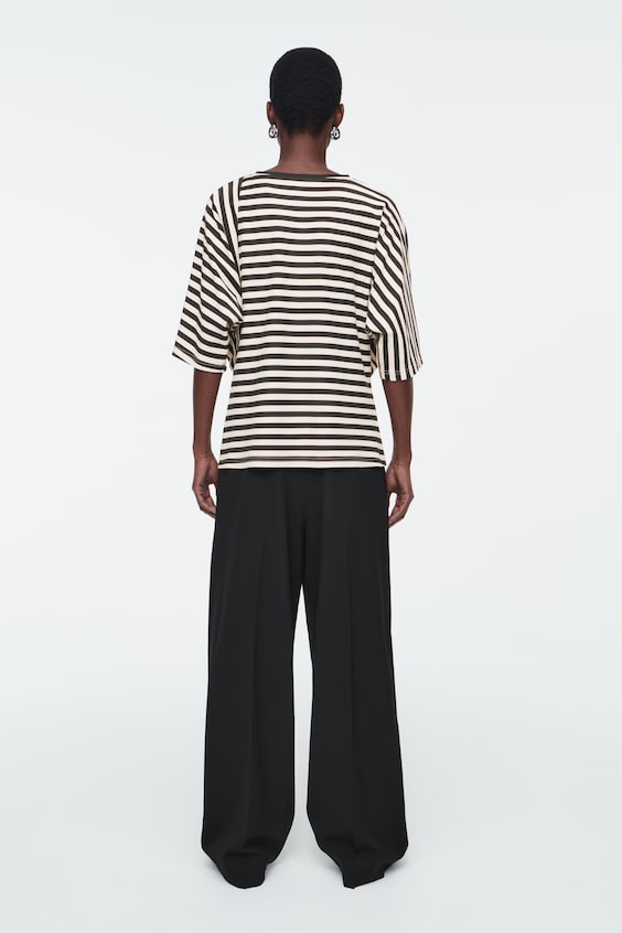 HM GESTREIFTES T-SHIRT