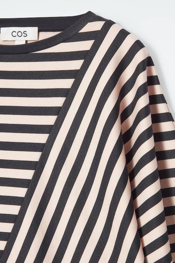 HM GESTREIFTES T-SHIRT