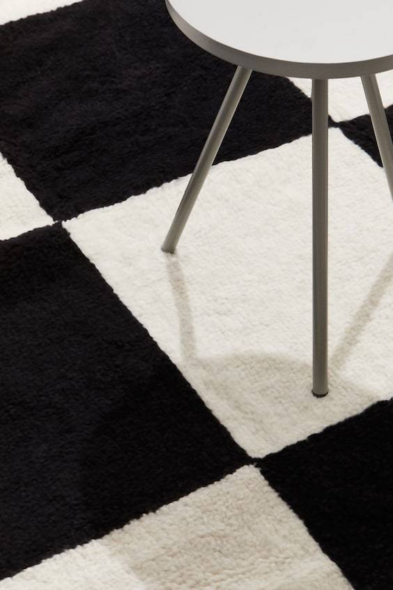 HM Großer Teppich Aus Wollmix