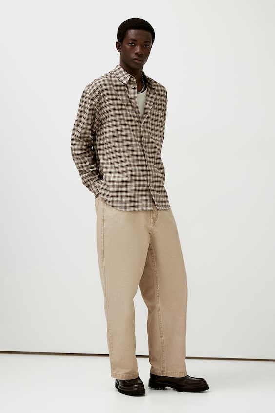 HM Hemd In Loose Fit