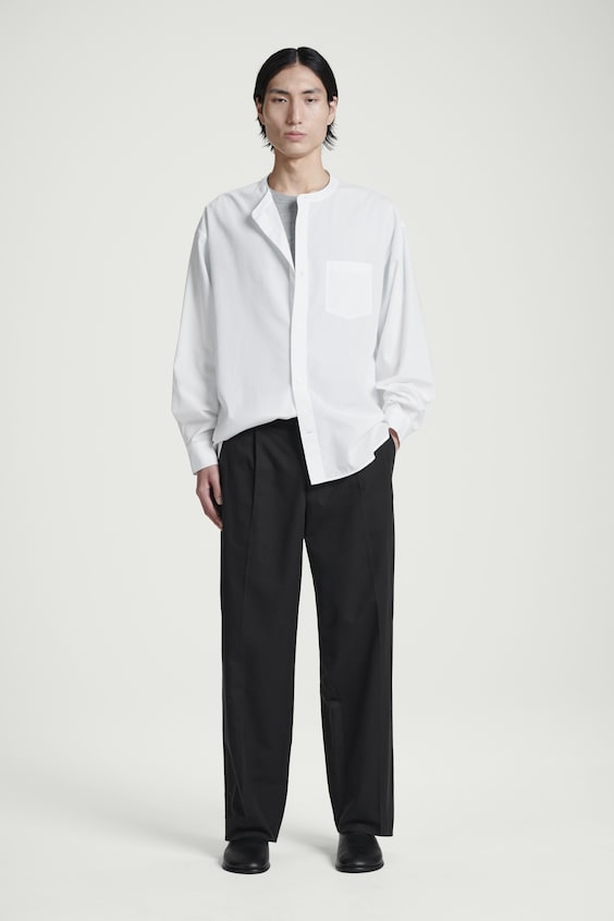 HM HEMD MIT OVERSIZED-PASSFORM