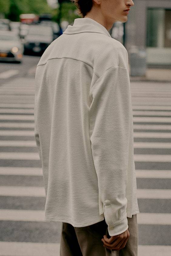 HM Hemd Mit Struktur In Loose Fit