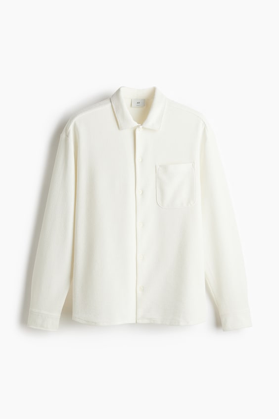 HM Hemd Mit Struktur In Loose Fit
