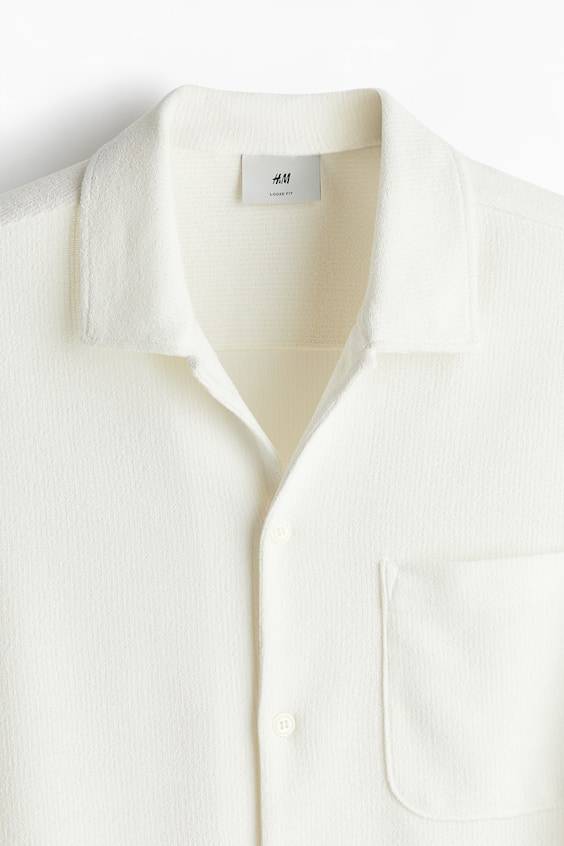 HM Hemd Mit Struktur In Loose Fit