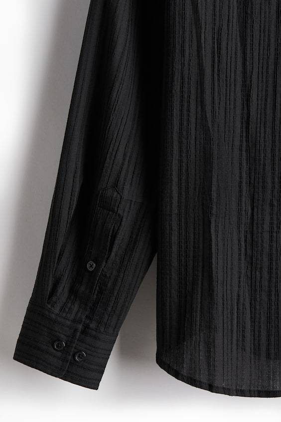 HM Hemd Mit Struktur In Regular Fit