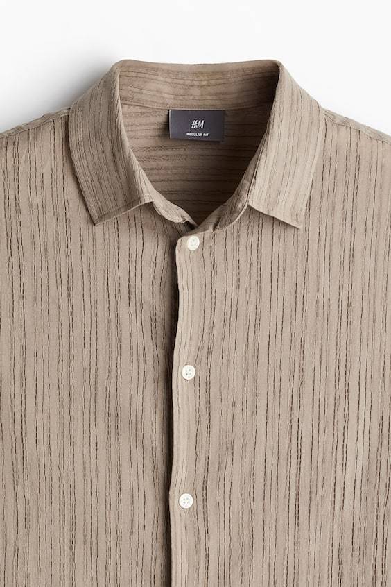 HM Hemd Mit Struktur In Regular Fit
