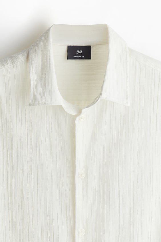 HM Hemd Mit Struktur In Regular Fit
