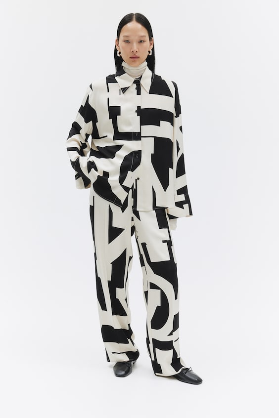 HM Hemdbluse In Loose Fit