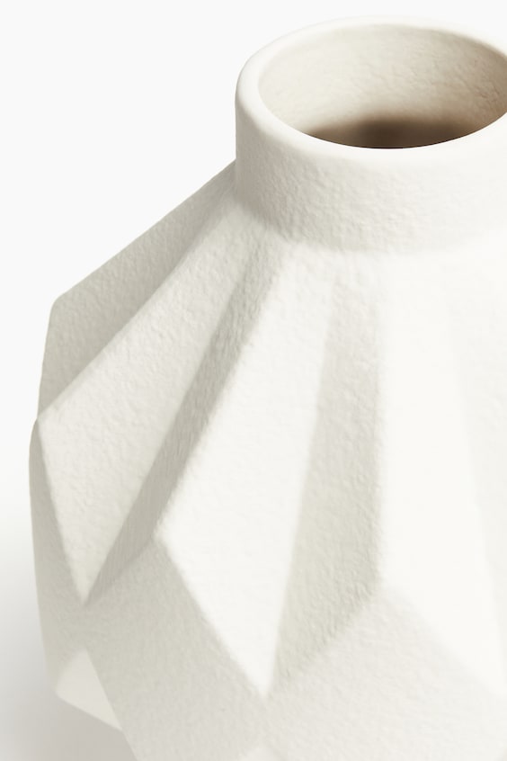 HM Hohe Vase Aus Steingut